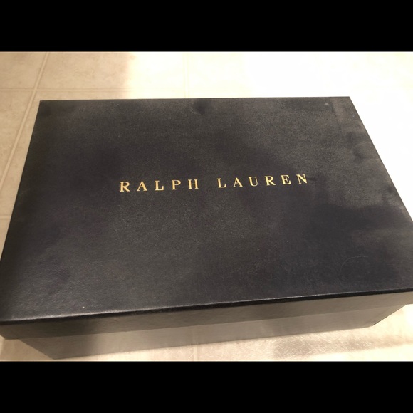 Ralph Lauren brown sport calf heels - Picture 4 of 5